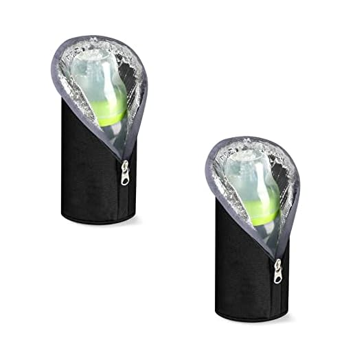 Accmor Baby Bottle Cooler Tote Bags, Insulated Breastmilk Cooler Bag, Nursing Bottle Warmer Bag for Nursing Mom Daycare Travel