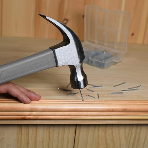 Amazon Basics Hardware Nail Assortment Kit - Includes Finish, Wire, Common, Brad and Picture Hanging Nails, 550-Piece 6 Amazon Basics Hardware Nail Assortment Kit - Includes Finish, Wire, Common, Brad and Picture Hanging Nails, 550-Piece - Image 6