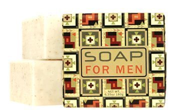 French Milled Soap Squares (Set of 6) (Soap for Men)