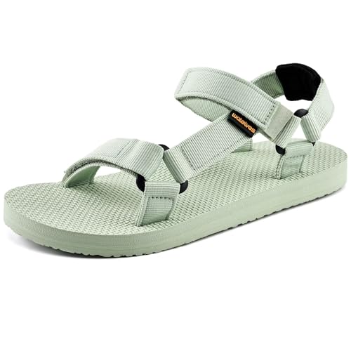 Image of WateLves Womens-Sport-Sandals Hiking Sandals with-Arch-Support Webbing-Outdoor-Beach-Water-Sandals for Travel-Walking-Trekking-Camping