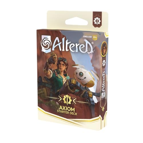 Image of Equinox Altered: Beyond The Gates Axiom Starter Deck - 40 Cards Set with Sierra The Engineer, Innovative Non-Combat Gameplay, Collectible TCG, Ages 13+, 2 Players, 10-40 Min Playtime, Made