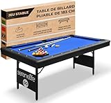 SURFACE BASSE FRICTION : Il dispose de matériaux de haute qualité permettant un jeu facile et une portabilité sans sacrifier la résistance. Le cadre, les coins et les pieds sont en acier, avec un tissu vert élégant qui s'harmonise avec toutes les décorations ou styles de chambre.