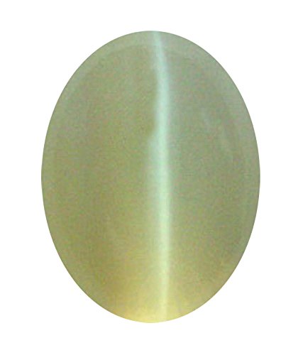 インド製認定天然キャッツアイ(Lahsunia)宝石 11.25 Ratti-B01LNNGM9U