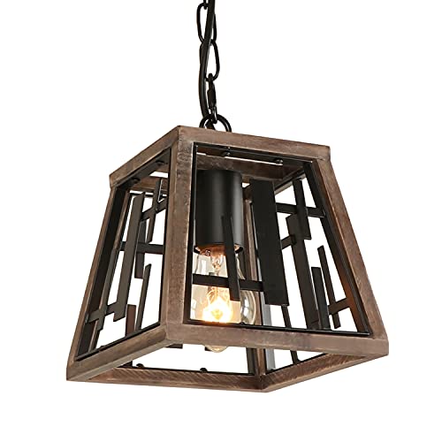 Rustic Wood Chandelier