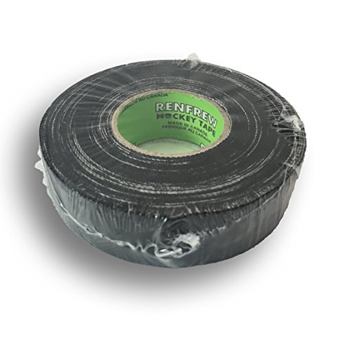 Renfrew Scapa Friction Hockey Tape, 1" Wide, 1 Roll (Black-Fr, 60Ft) #TOP10