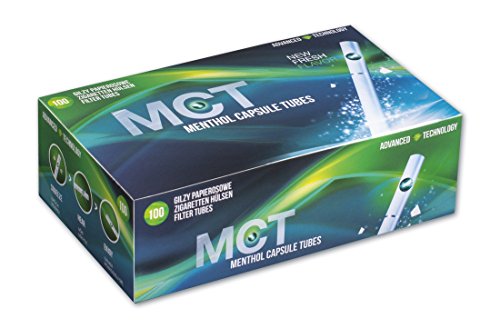 Preisvergleich Produktbild MCT Menthol Capsule Tubes Clickhlsen mit Menthol 10 Boxen (1000 Hlsen)
