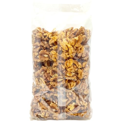 Oltresole - Geschälte Walnüsse Mezze 1 kg - ungeschälte Walnüsse ’Typ A’ Energiereserve für Sportler und geeignet für süße und pikante Rezepte, ausgewählte Nüsse