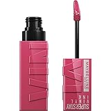 Maybelline New York, Pintalabios efecto Vinilo Superstay Vinyl Ink, Vinilo fijo, Larga Duración, Tono 20 Coy