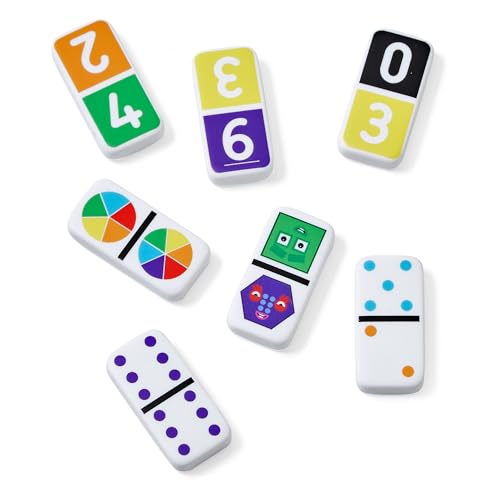 Numberblocks Dominoes educativo para niños 112 piezas miniatura 5