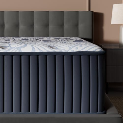Signature Design by Ashley Firm Luxe 2.0 15 Inch Hybrid Gel Latex Mattress with Edge Support, Pressure Relief and Temperature Regulating, King