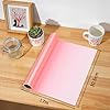 AMAZINGHOME Coral Red Permanent Vinyl Roll with PET Backing - 30.5 x 170 cm Self Adhesive Vinyl for Silhouette Easy Weed & Bubble Free #1