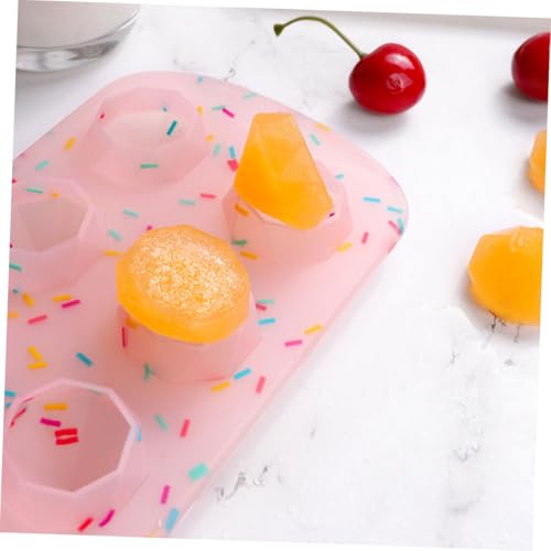 Molde de silicona flexible para cubitos de hielo forma ladrillo 2 pcs miniatura 4