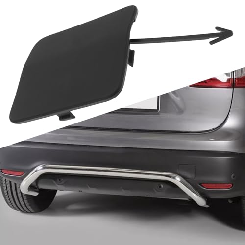 VGOL Abdeckung für Abschleppöse für hintere Stoßstange, 85071-DF60A, kompatibel mit Nissan Qashqai ab 2018