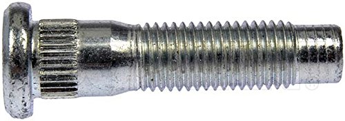 Dorman (610-470.1) 'M12-1.50' and 51.50mm Long Serrated Wheel Stud - WHEEL STUD - M12-1.50 Serrated Wheel Stud - 13.31mm Knurl, 51.50mm Length - Wheel Bolt - Wheel Stud - These wheel lug studs are made of carbon steel and tested to demanding automotive industry standards to ensure strength, longevity and safety. - Ford Escape 2012-07, Mazda Tribute 2011-08, Mazda Tribute 2006-01, Mercury Mariner 2011-07