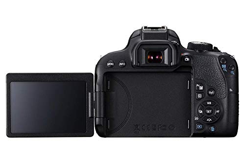Canon EOS 800D Digital SLR com 18-55 é STM Lens Black (modelo internacional sem garantia)