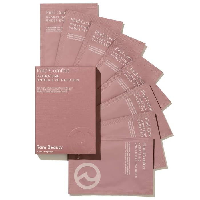 Generic Rare Beauty Find Comfort Hydrating Under Eye Patches, 8 Count (Pack of 1)