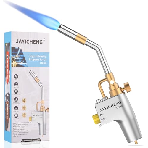 Jayicheng Propane Torch Head,Trigger Start Mapp Gas Torch Head cover