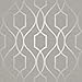 Fine Décor fd41995 Reino Unido Apex celosía lateral papel pintado, piedra/plata