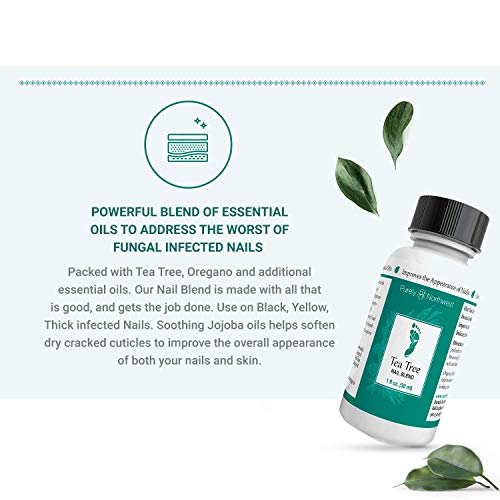 Purely Northwest Tea Tree Oil Foot Soak and Nail Blend, 2Step Foot