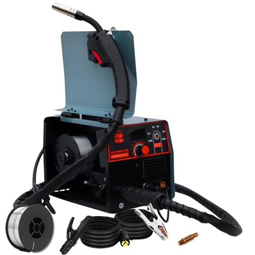 Image of NIKO 2-in-1 IGBT Inverter Welding Machine | MAG /MMA /TIG Lift | 200A Output | Electrodes 1.6-3.2mm & Flux Wire 0.8 /0.9 /1.0mm | Hot Start & Anti-Stick | Home /DIY /Workshop Use 1 YEAR WARRANTY