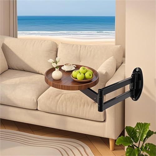 Table pliante murale pour balcon : la solution aux studios sans espace de repas - 7