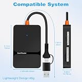 6 w 1, wielofunkcyjny czytnik kart SD, USB 3.0 i USB C, adapter do kart SD micro SD MS CF, kompatybilny z iPhone 17/16/15Pro /Max, MacBook Pro/Air, iPad, PC i tabletem