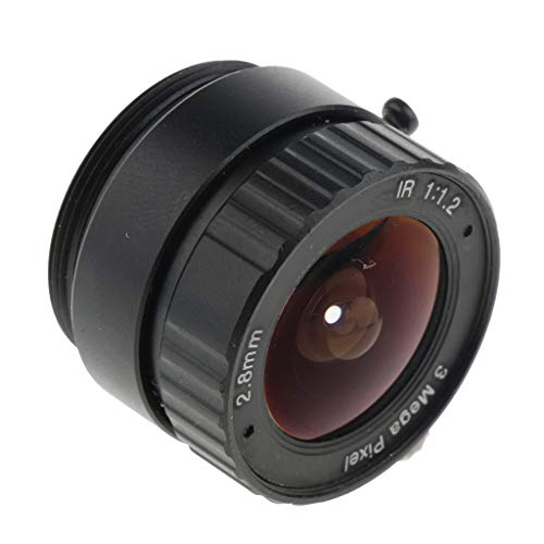 Baosity 2.8mm f/1.2 1/3'' CS-Mount IR Fixed Lens for Network