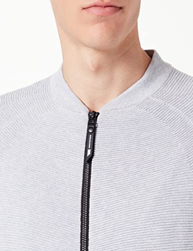 TOM TAILOR Denim Cardigan con Struttura, Uomo