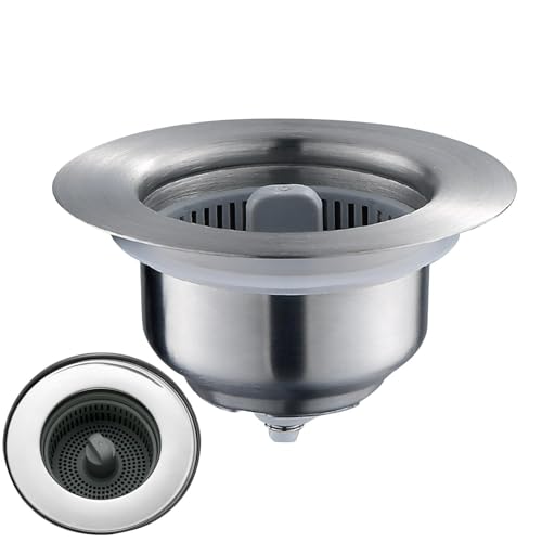 Evacuación de drenaje, colador de drenaje del fregadero de la cocina,Tapado de drenaje del Núcleo de Anti-apriete - Plug Anti-Odor, Cubierta de eliminación de basura, Suministros de Baño