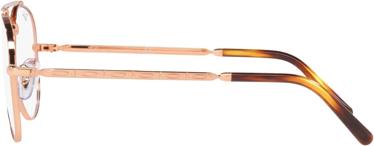 Ray-Ban Rx3625v New Aviator Pilot Prescription Eyewear Frames Rose Gold/Demo Lens 55 Millimeters image 4 of 7 B09TMZG8HP