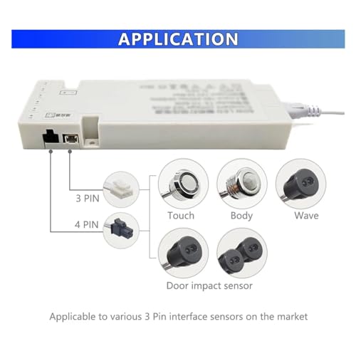 Controlador LED 24V que elimina parpadeos en iluminación de muebles de salón 5