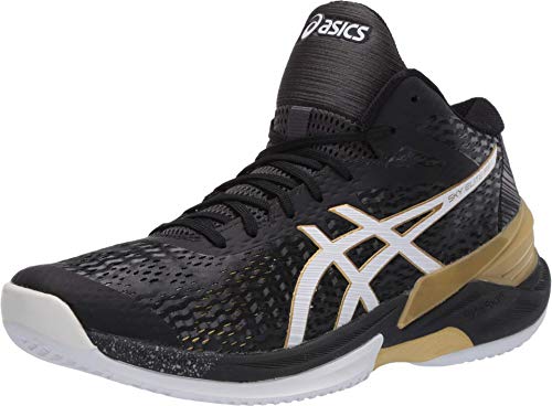 ASICS Men's Sky Elite FF MT Court Shoes, 10M, Black/White