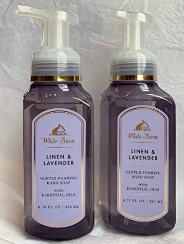 White Barn Gentle Foaming Hand Soap in Linen & Lavender (2 Pack)