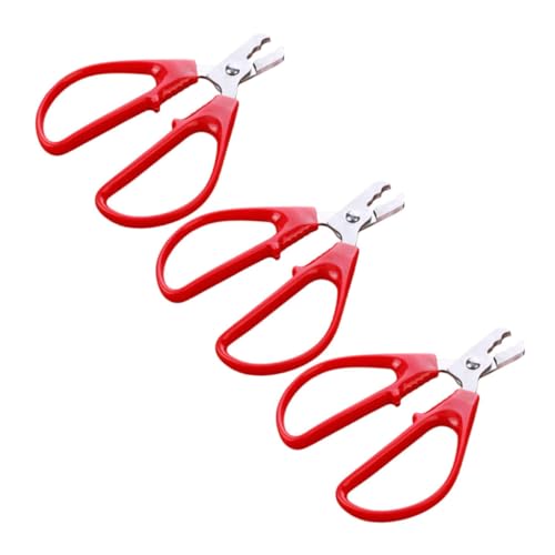 ABOOFAN 3pcs Stainless Steel Nuts Opener Sheller Tool Manual Melon Splitter for Pistachios Sunflower Pine Nuts Reusable Kitchen Gadget