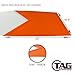 TAG Softball Home Plate Extension, Orange, 1 Count