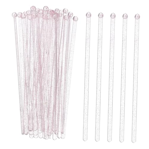 Hemobllo Mix Match 100 Mixed Stirring Sticks Multi-function Stirring Rods for Bar Kitchen