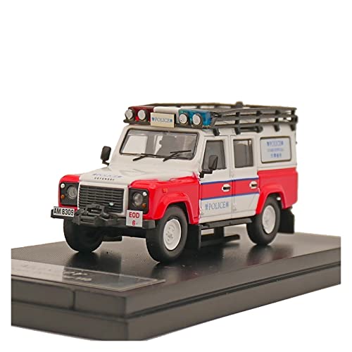 YCNXEB Land Rover Defender Polizei Modellauto
