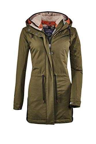 Parka fonctionnelle G.I.G.A. DX décontractée coupe-vent avec capuche amovible Femme