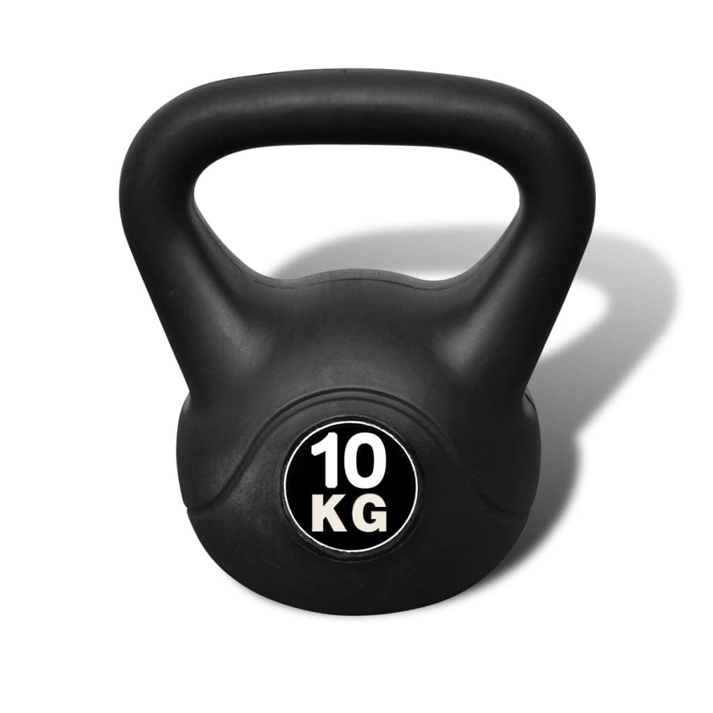 vidaXL Kettlebell, Kettle Bell For Women & Men, Kettlebell Weight for Fitness Cross Training MMA Training Home Exercise Workout, 10 kg