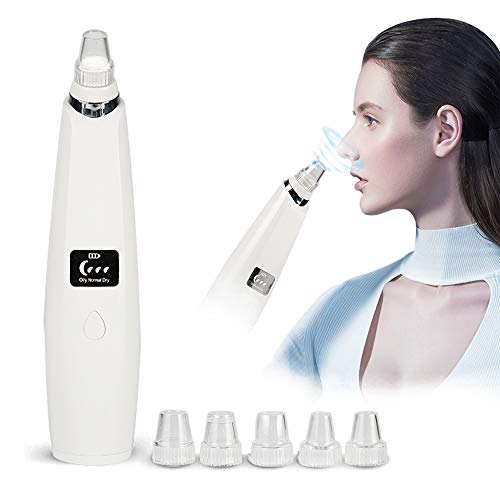 Mitesserentferner Vakuum Poren Vakuum Gesicht Vakuum Porenreiniger 3 Einstellbare Mitesser Saugkraft Poren Entferner Werkzeug USB Wiederaufladbar Cover