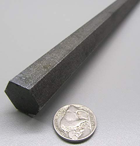 4140 Alloy Steel Hex Rod .750" Diameter x 3 Foot Length 1 Piece