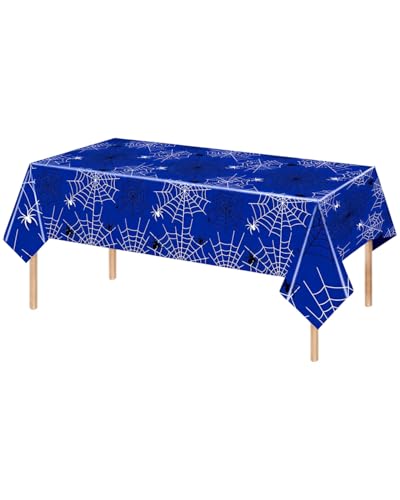 GRETY Nappe Anniversaire Spider,108x180 cm, Nappe Plastique Rectangulaire, Idéale pour Anniversaire Enfant, Fête, Décoration de Table