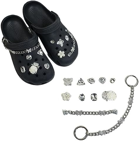 Traziewell Shoe Charms for Goth Charms Shoe Decoration Charms Bracelet Wristband Accessories Party Favors Birthday Party Gift, 011