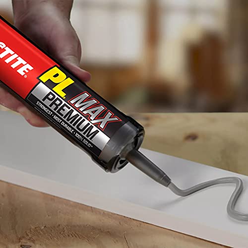 Loctite Pl Premium Max Construction Adhesive, Versatile Construction Glue For Wood, Concrete, Stone & More - 9 Fl Oz Cartridge, Pack Of 1 #TOP7