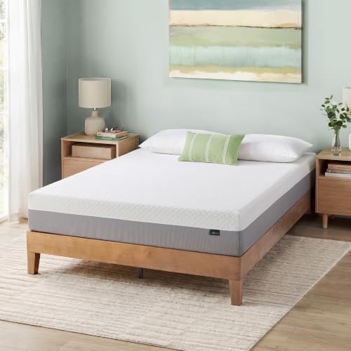 Image of Zinus 8 Inch Green Tea Essential Memory Foam Mattress [New Version], Queen, Fiberglass Free, Medium Feel, Breathable Airflow Memory Foam, Certified Safe Foams & Fabric, Mattress in A Box