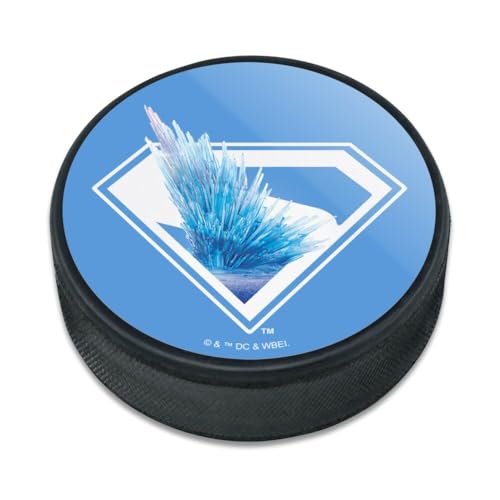 Superman 2025 Movie Fortress of Solitude Shield Ice Hockey Puck