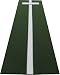 PM3660GREEN 3' x 5' XL Green Nylon Softball Pitchers Pitching Mound With 5mm Foam Power Line