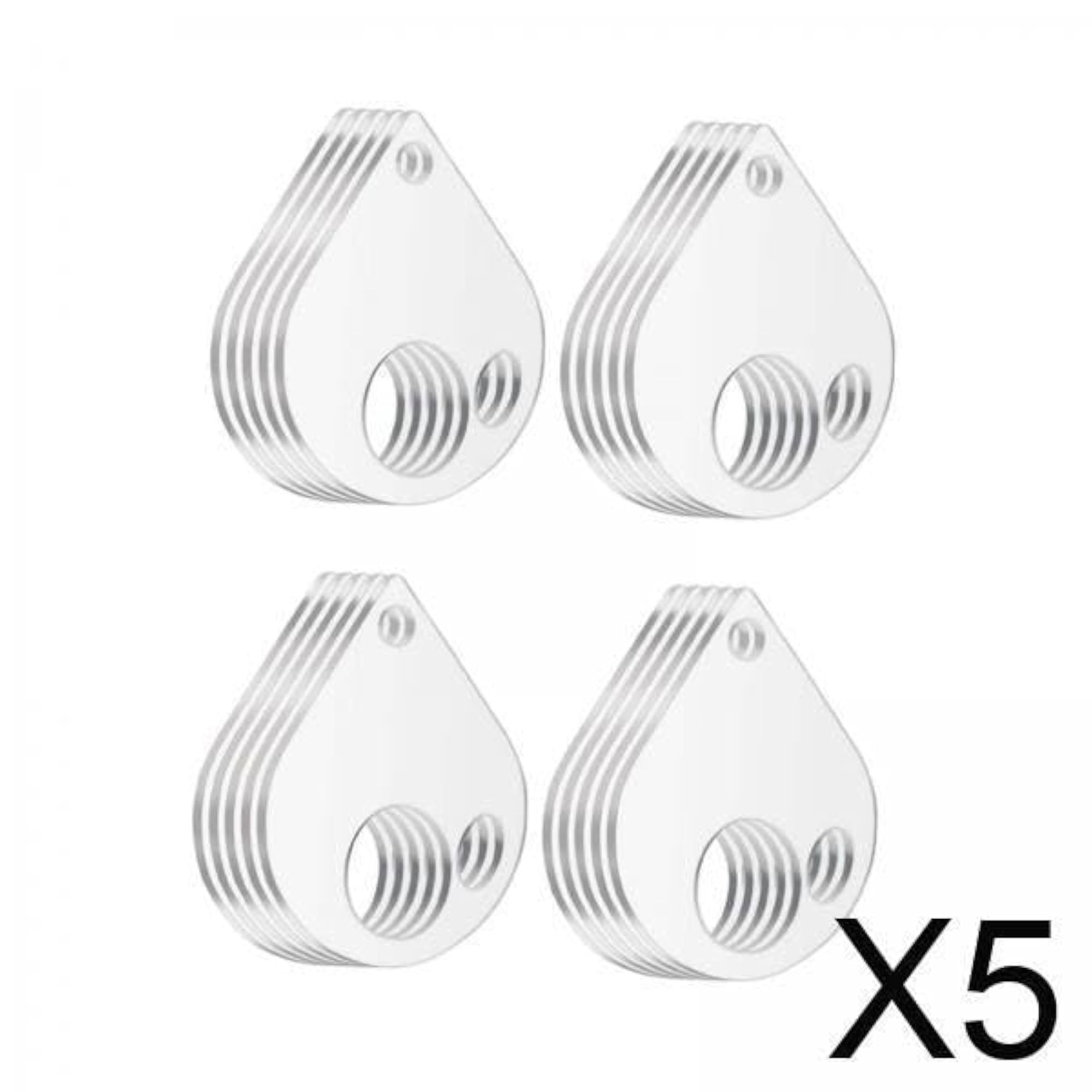 Clear Thread Drops Spool for Cross Stitch