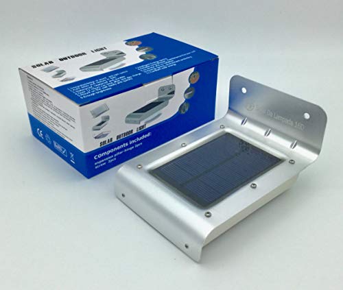 Luminária Fotovoltaica Solar Fotocélula e Sensor de Presença