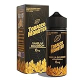 Tobacco Monster Bold (Sabor Vainilla Bourbon) - E-líquido con sabor a tabaco de Monster Vape Labs - Sin nicotina - 100 ml TPD Short Fill - Botellas de 120 ml - Nicotina 0 mg - E-líquido para vapear